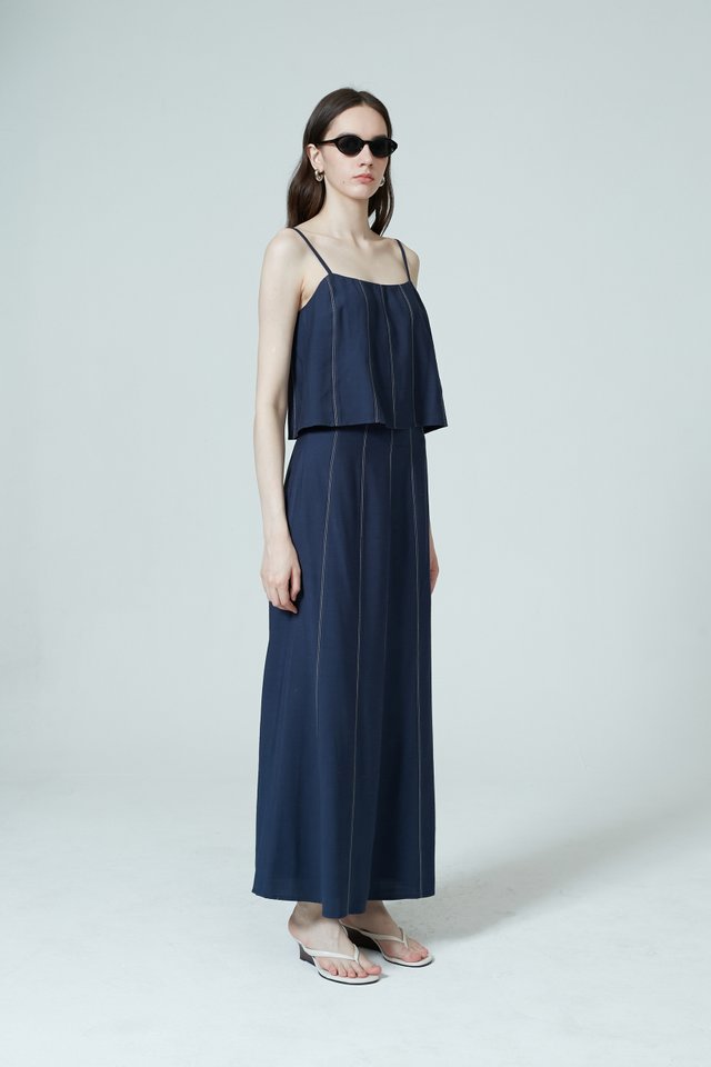 CONTRAST STITCH CAMISOLE TOP