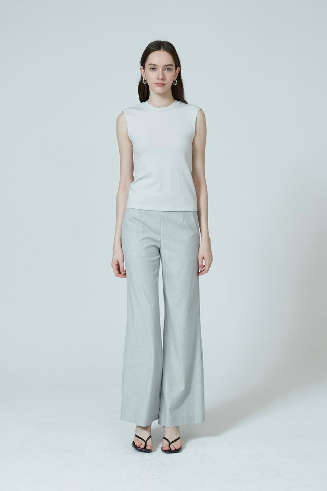 SLEEVELESS JERSEY TOP