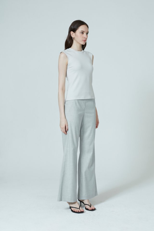 SLEEVELESS JERSEY TOP