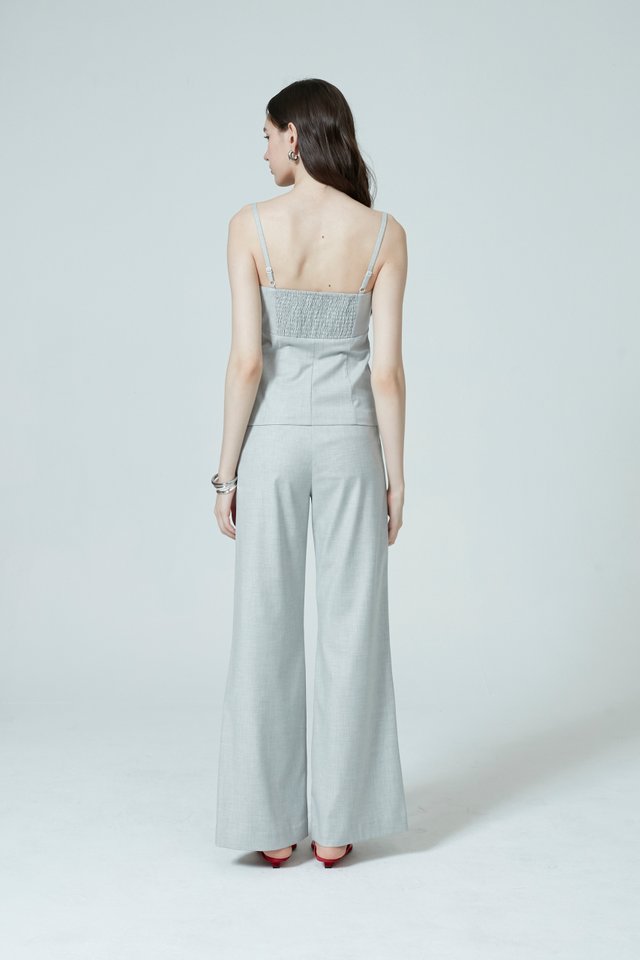 [PERFECT PAIRING] BUSTIER TOP & PANTS SET