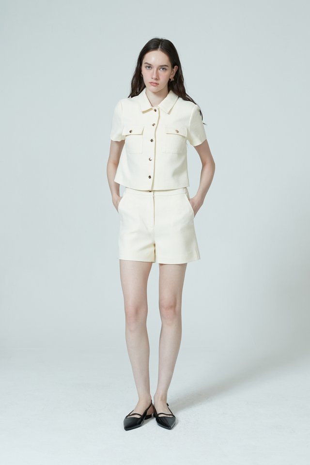 TWEED SHORTS