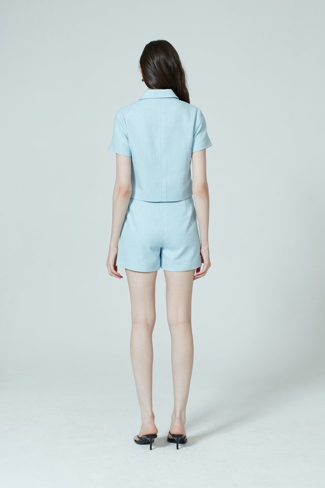 [PERFECT PAIRING] TWEED SHORTS SET