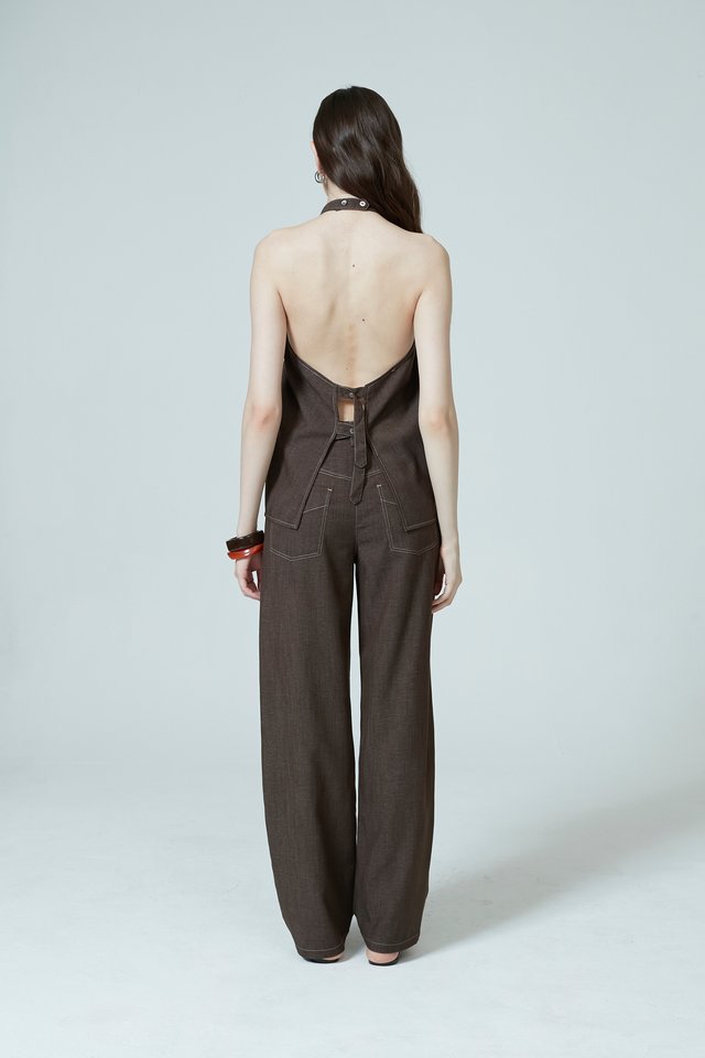 [PERFECT PAIRING] DENIM PANTS SET