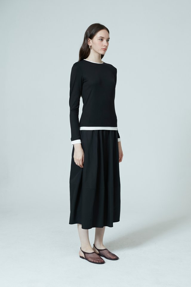 LAYERED LONG SLEEVE TEE