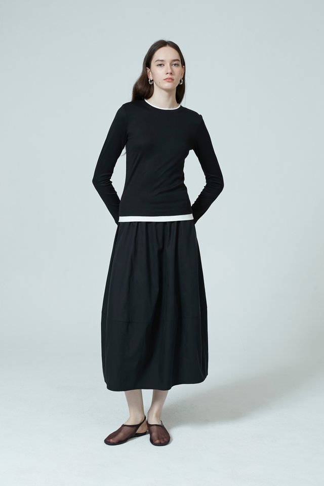 LAYERED LONG SLEEVE TEE