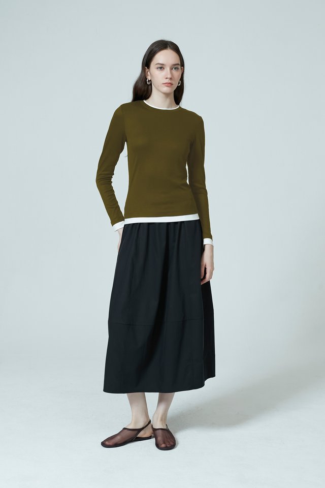 LAYERED LONG SLEEVE TEE