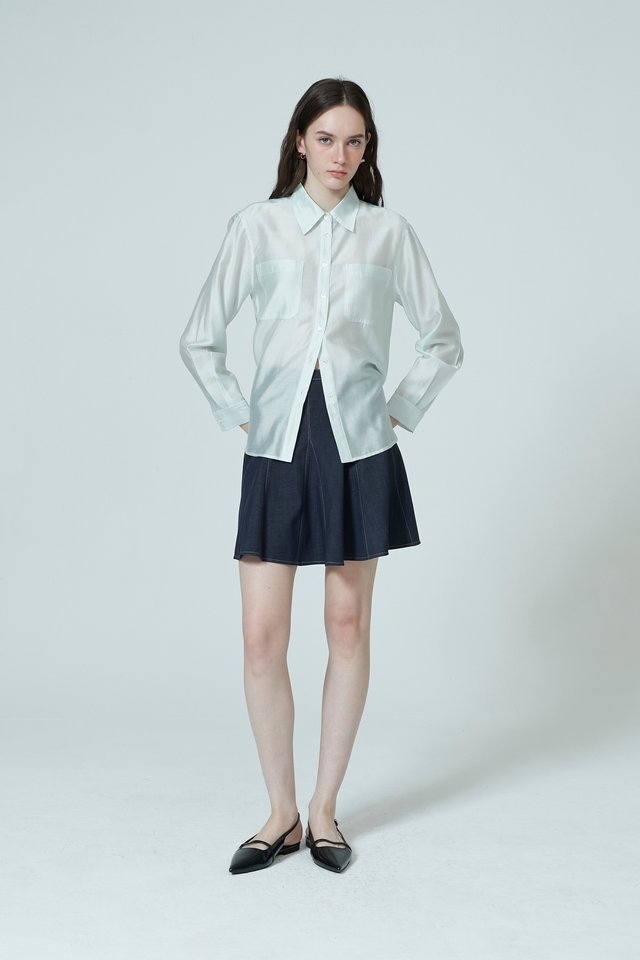 SHEER SHIRT