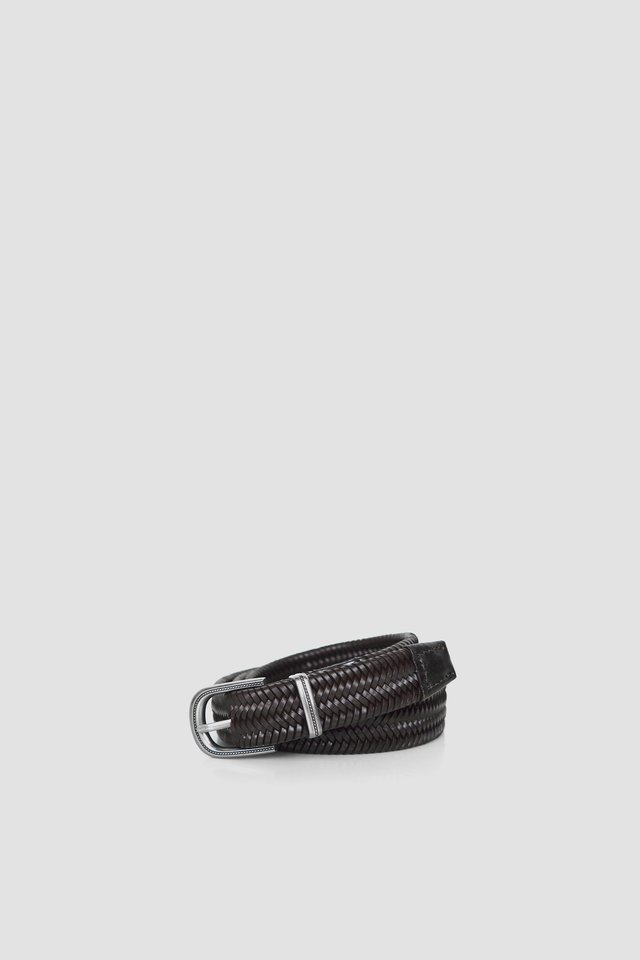 BRAIDED LEATHER BELT