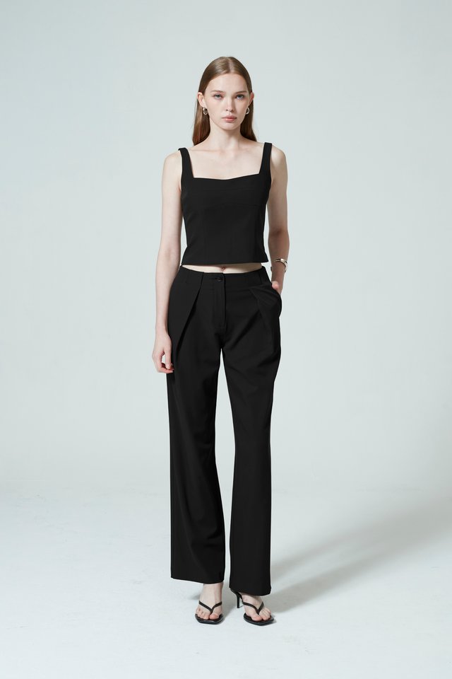 TAILORED BUSTIER TOP