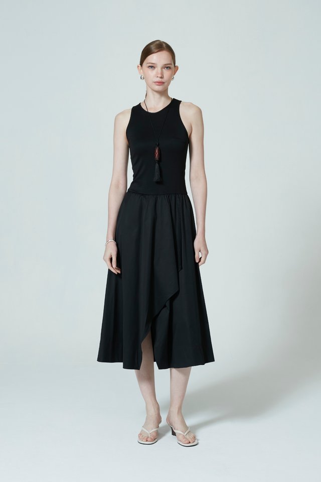 FLARE WRAP DRESS