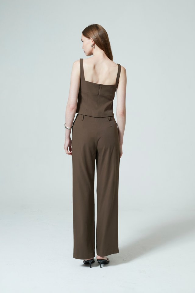 [PERFECT PAIRING] BUSTIER & PANTS SET