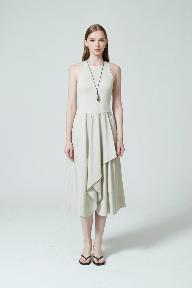 FLARE WRAP DRESS