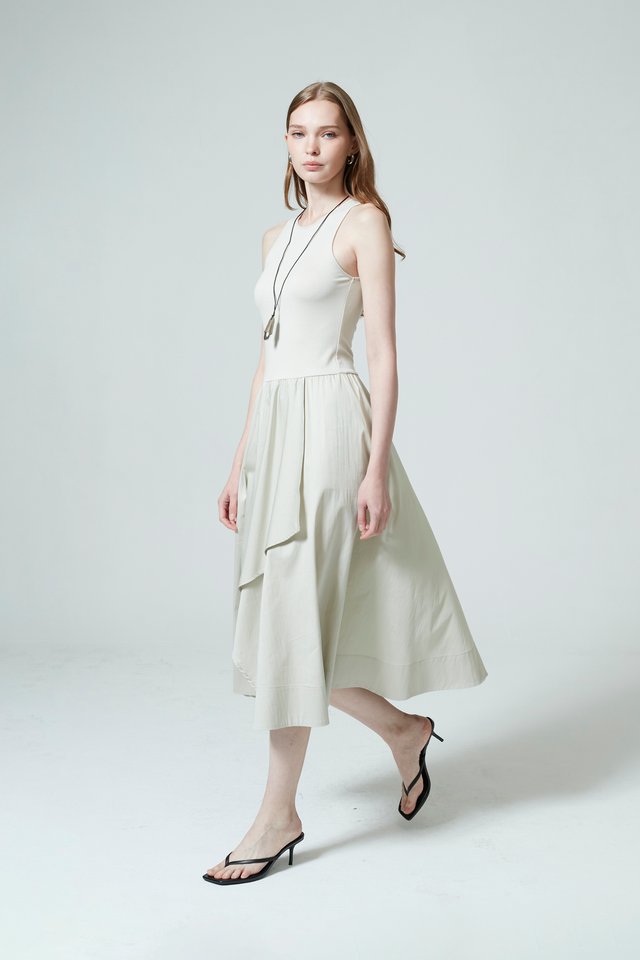 FLARE WRAP DRESS