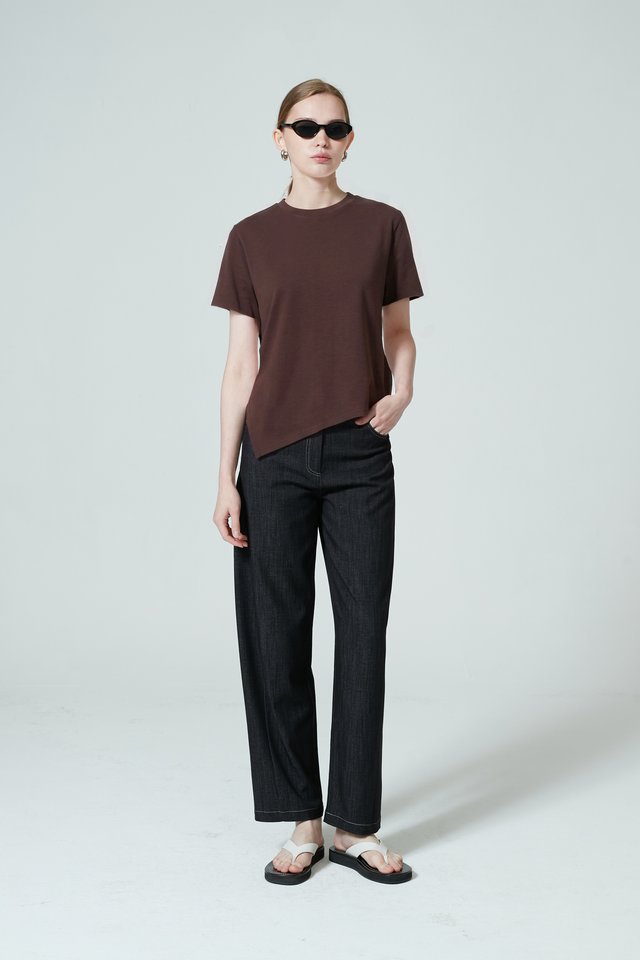 ANGULAR HEM T-SHIRT