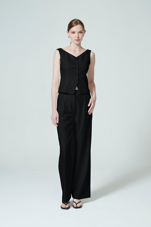 [PERFECT PAIRING] TAILORED PANTS SET