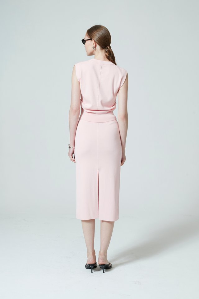 [PERFECT PAIRING] KNIT TOP & SKIRT SET
