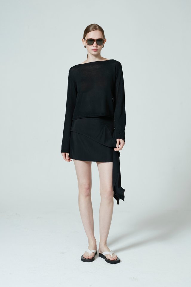 LINEN BLEND JUMPER