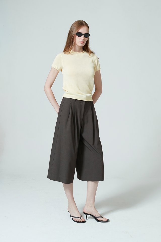 PLEATED CULOTTES