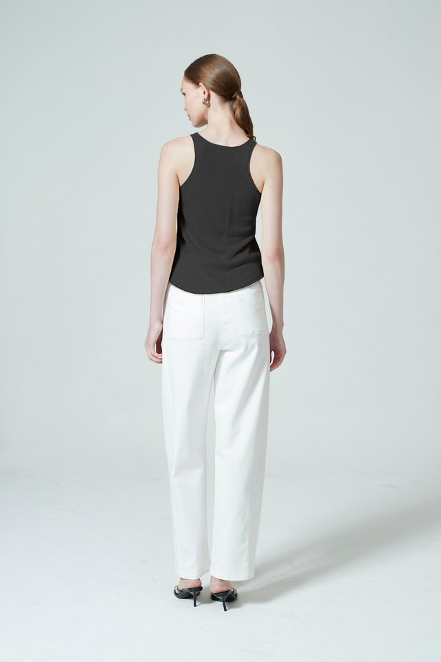 LINEN BLEND TANK TOP