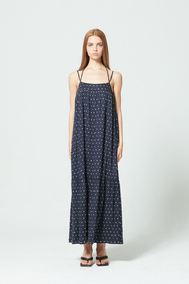 PRINTED MAXI DRESS