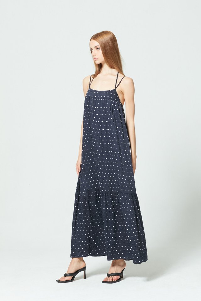 PRINTED MAXI DRESS