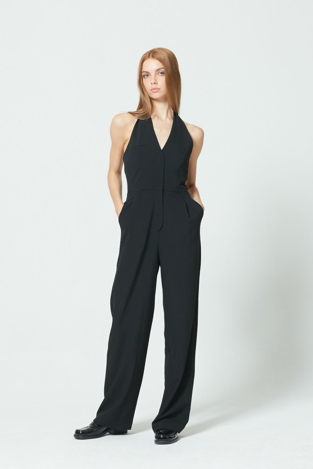 HALTER NECK JUMPSUIT