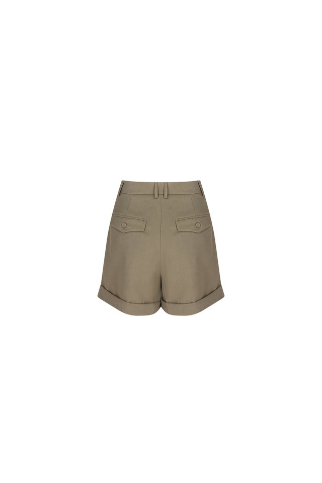 TAILORED CUFF SHORTS